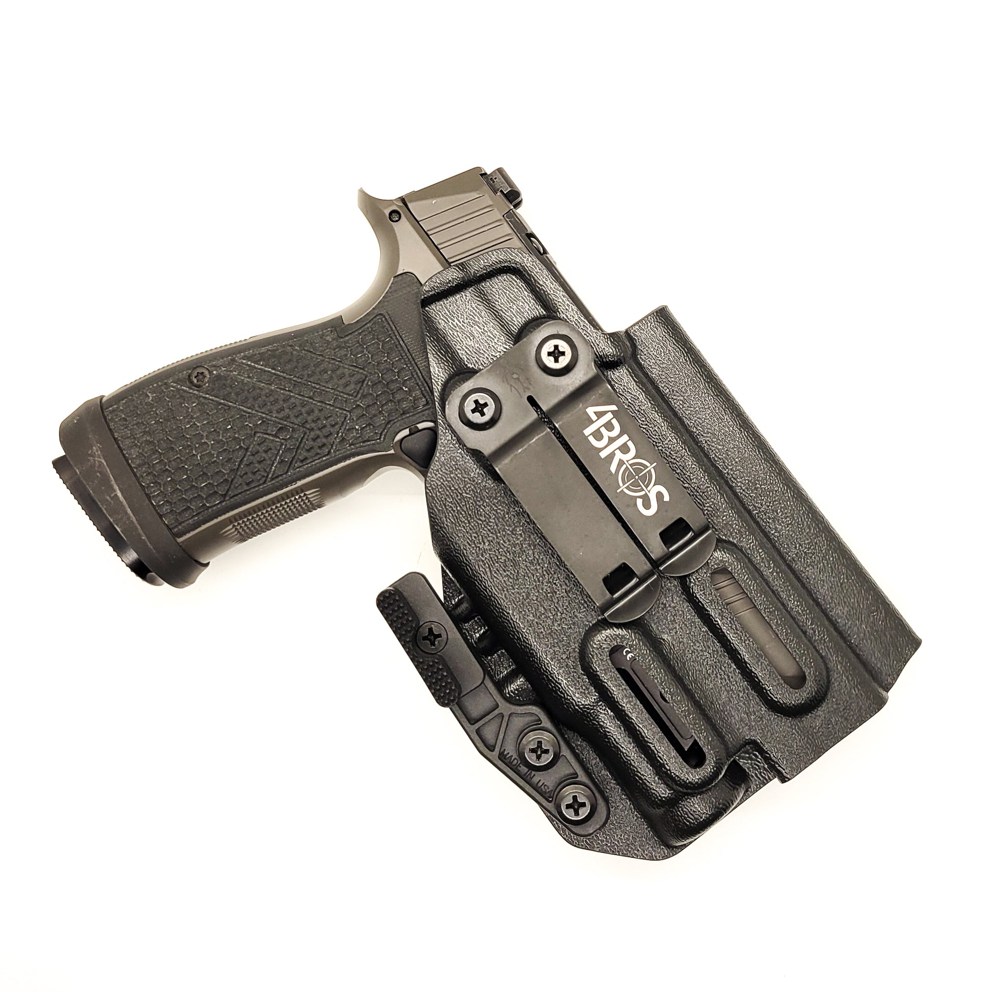 For the best Inside Waistband AIWB IWB Kydex Holster for the Sig Sauer P365-AXG LEGION with Streamlight 1913 TLR-7 Sub, shop Four Brothers 4BROS Holsters.  
