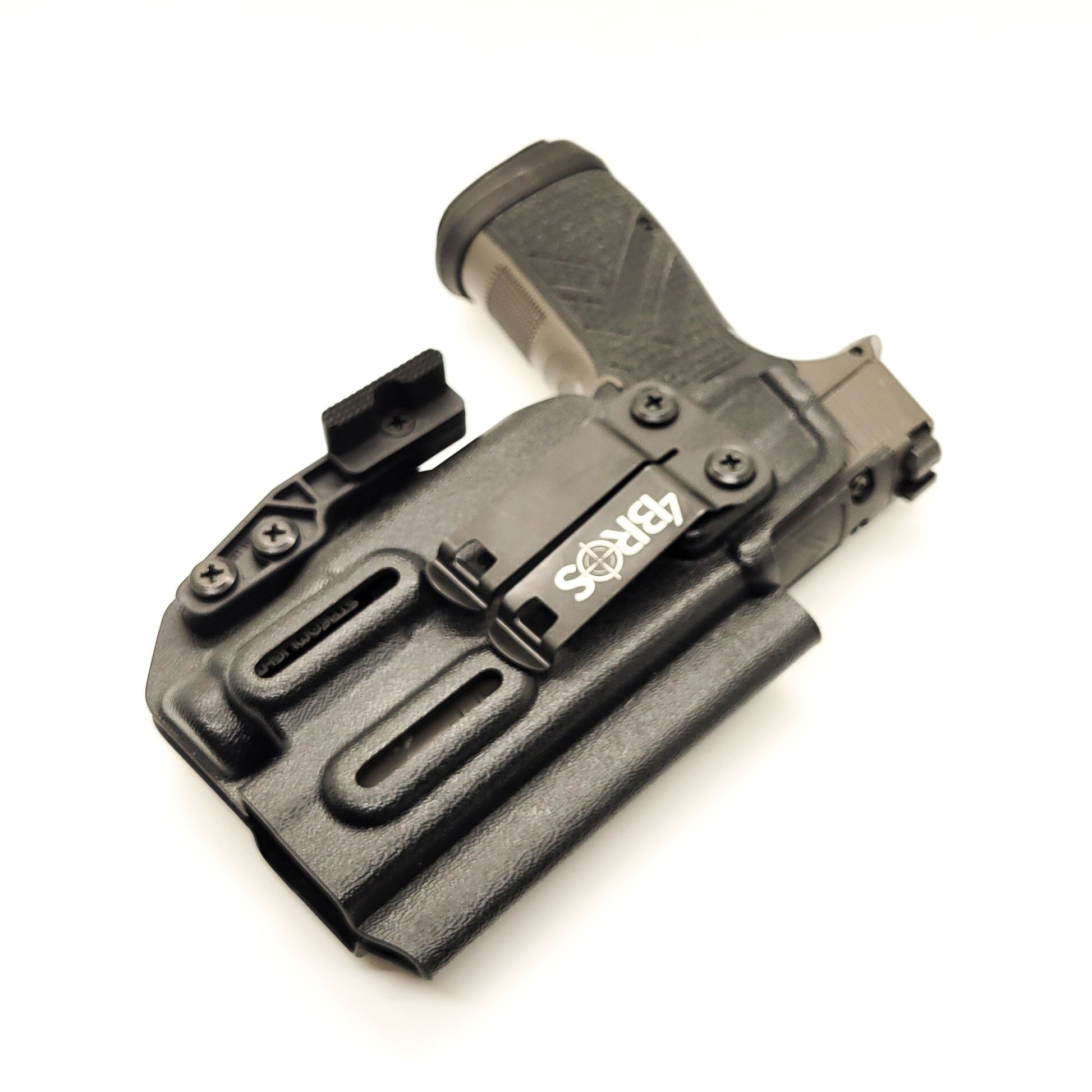 For the best Inside Waistband AIWB IWB Kydex Holster for the Sig Sauer P365-AXG LEGION with Streamlight 1913 TLR-7 Sub, shop Four Brothers 4BROS Holsters.  