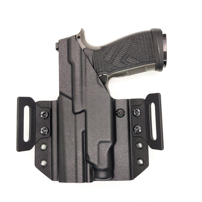 For the best Outside Waistband OWB Pancake style Kydex Holster for the Sig Sauer P365-AXG LEGION & Streamlight TLR-7 Sub X & HL-X  shop Four Brothers Holsters