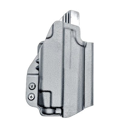 Outside Waistband OWB Holster for the Sig Sauer P365-AXG Legion Gen 2 with the Streamlight TLR-7 X or A.  Shown in black with the 4BROS 1.5" Belt Slide.