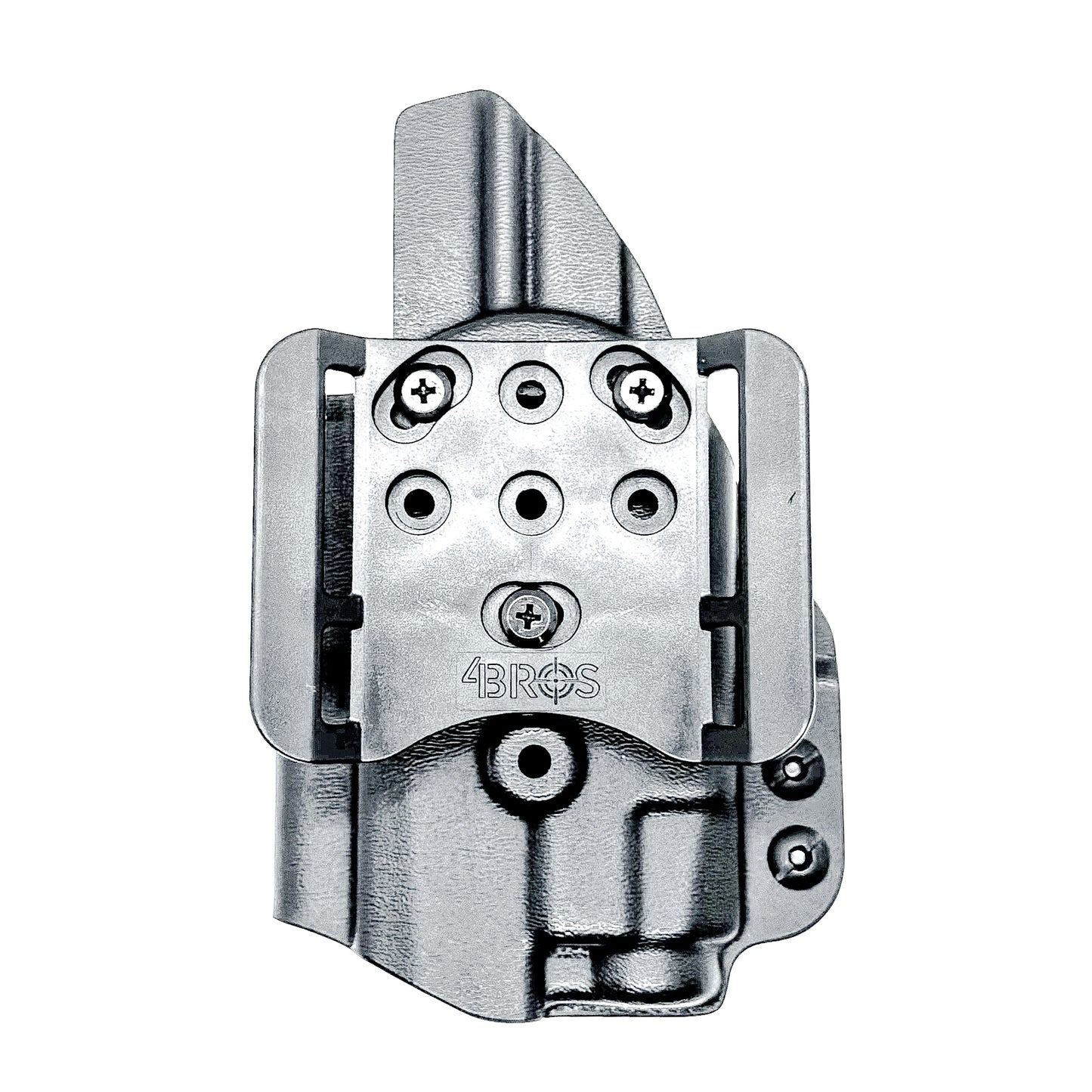 Outside Waistband OWB Holster for the Sig Sauer P365-AXG Legion Gen 2 with the Streamlight TLR-7 X or A.  Shown in black with the 4BROS 1.5" Belt Slide.