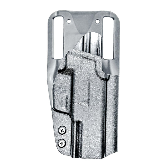 Black OWB Outside Waistband Sig Sauer P365-AXG Legion Duty & Competition Style Kydex Holster from Four Brothers Holsters.  Proudly made in the USA.