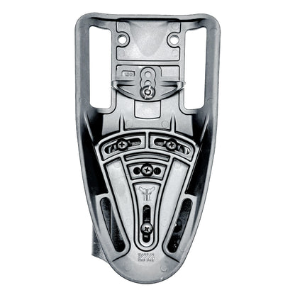 Black OWB Outside Waistband Sig Sauer P365-AXG Legion Duty & Competition Style Kydex Holster from Four Brothers Holsters.  Proudly made in the USA.