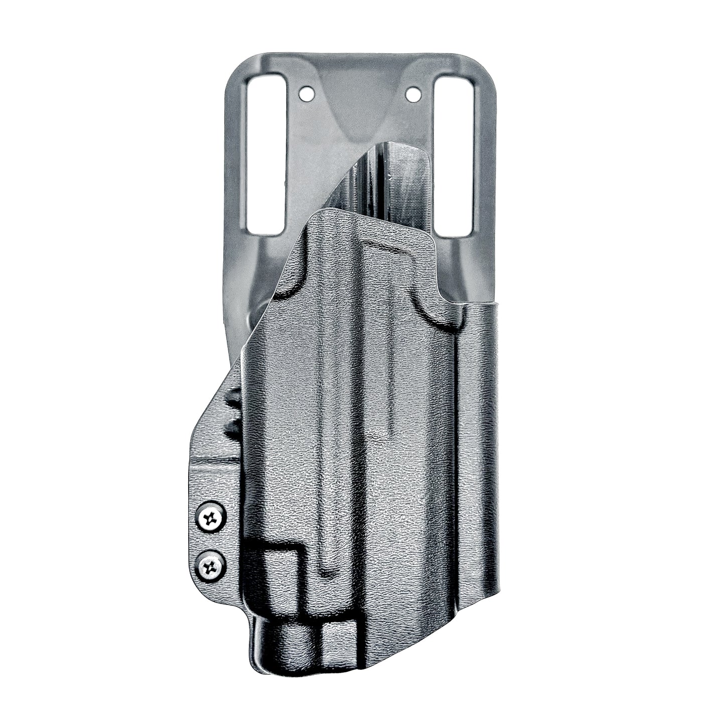 Black OWB Outside Waistband Sig Sauer P365-AXG Legion & TLR-7 HL-X Duty & Competition Style Kydex Holster from Four Brothers Holsters.  Made in the USA.