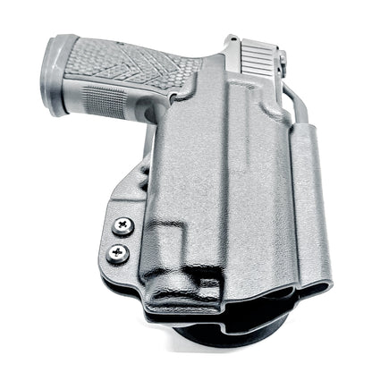 Duty & Competition Holster for the Sig Sauer P365-AXG Legion Gen 2 & Streamlight TLR-7 X or A shown in black with a duty drop attachment.