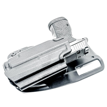 Duty & Competition Holster for the Sig Sauer P365-AXG Legion Gen 2 & Streamlight TLR-7 X or A shown in black with a duty drop attachment.