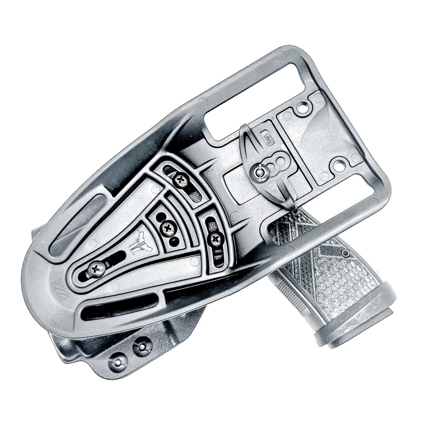 Duty & Competition Holster for the Sig Sauer P365-AXG Legion Gen 2 & Streamlight TLR-7 X or A shown in black with a duty drop attachment.