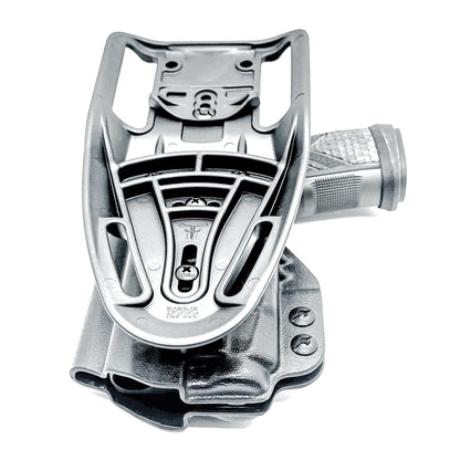 Duty & Competition Holster for the Sig Sauer P365-AXG Legion Gen 2 & Streamlight TLR-7 X or A shown in black with a duty drop attachment.