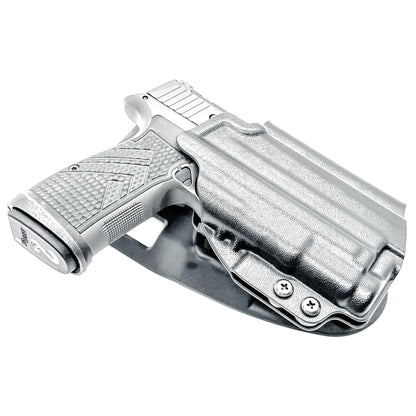 Built for the Sig Sauer P365-AXG Legion & SureFire XC3 Sub, this 4BROS Kydex holster delivers adjustable retention for range and competition use.