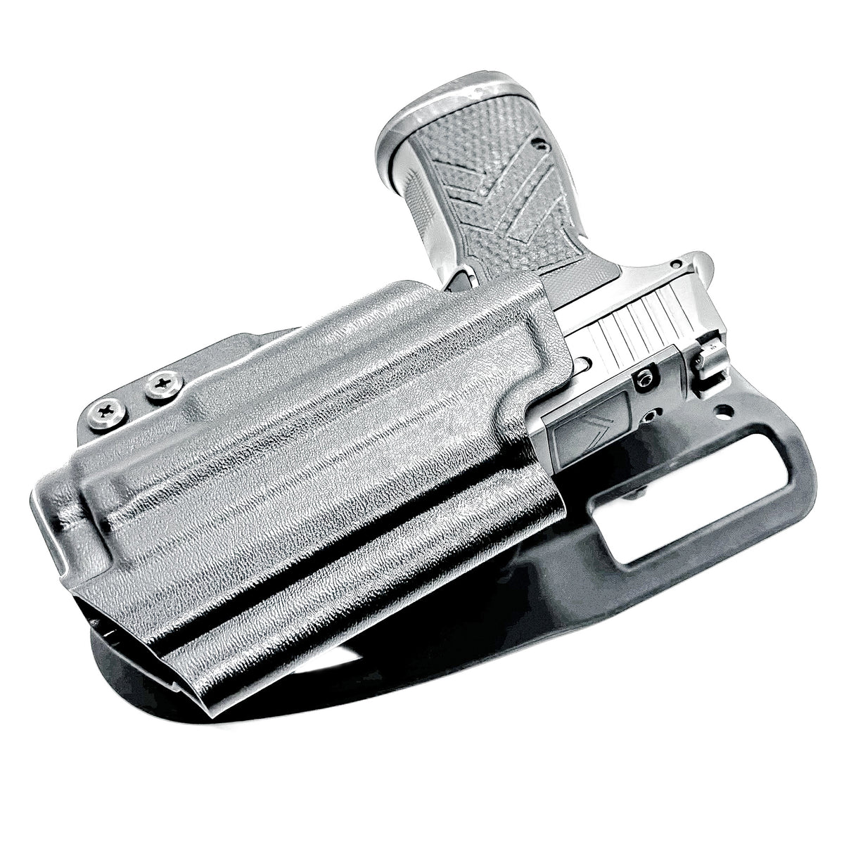 Built for the Sig Sauer P365-AXG Legion & SureFire XC3 Sub, this 4BROS Kydex holster delivers adjustable retention for range and competition use.