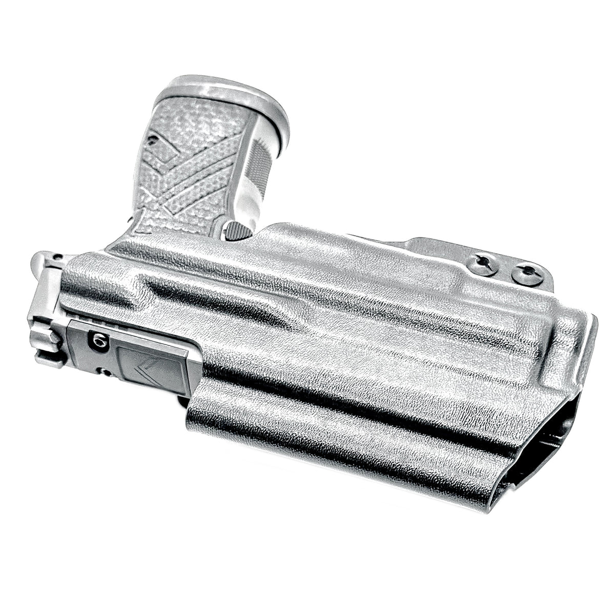 4Bros Inside Waistband (IWB) Holster for Sig P365-AXG Legion with SureFire XC3 Sub. Red dot ready, Enigma compatible, Gen 1 & Gen 2 specific. Made in USA.
