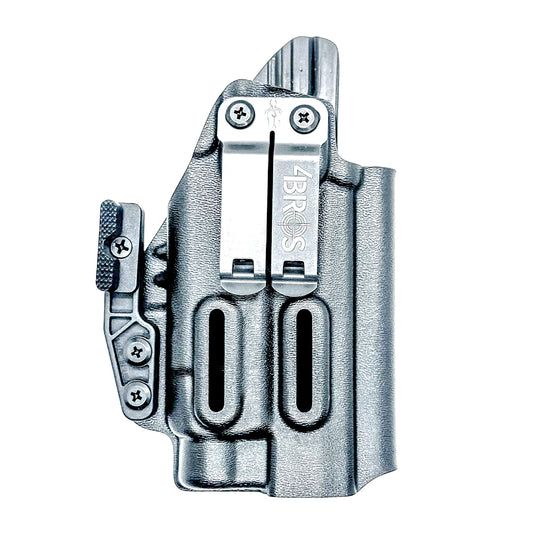 IWB holster for Sig Sauer P365-DH3 AXG with TLR-7 HL-X. Inside Waistband concealed carry holster with adjustable retention and reduced printing.