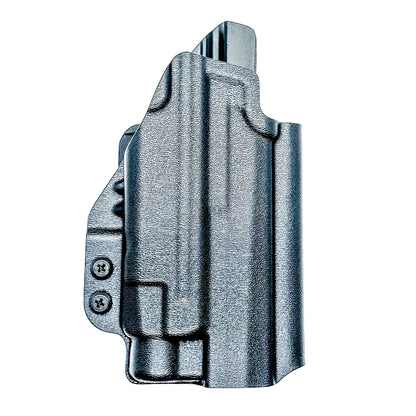 OWB holster for Sig Sauer P365-DH3 AXG with TLR-7 HL-X. Outside Waistband holster for range, training, and open carry with adjustable retention.
