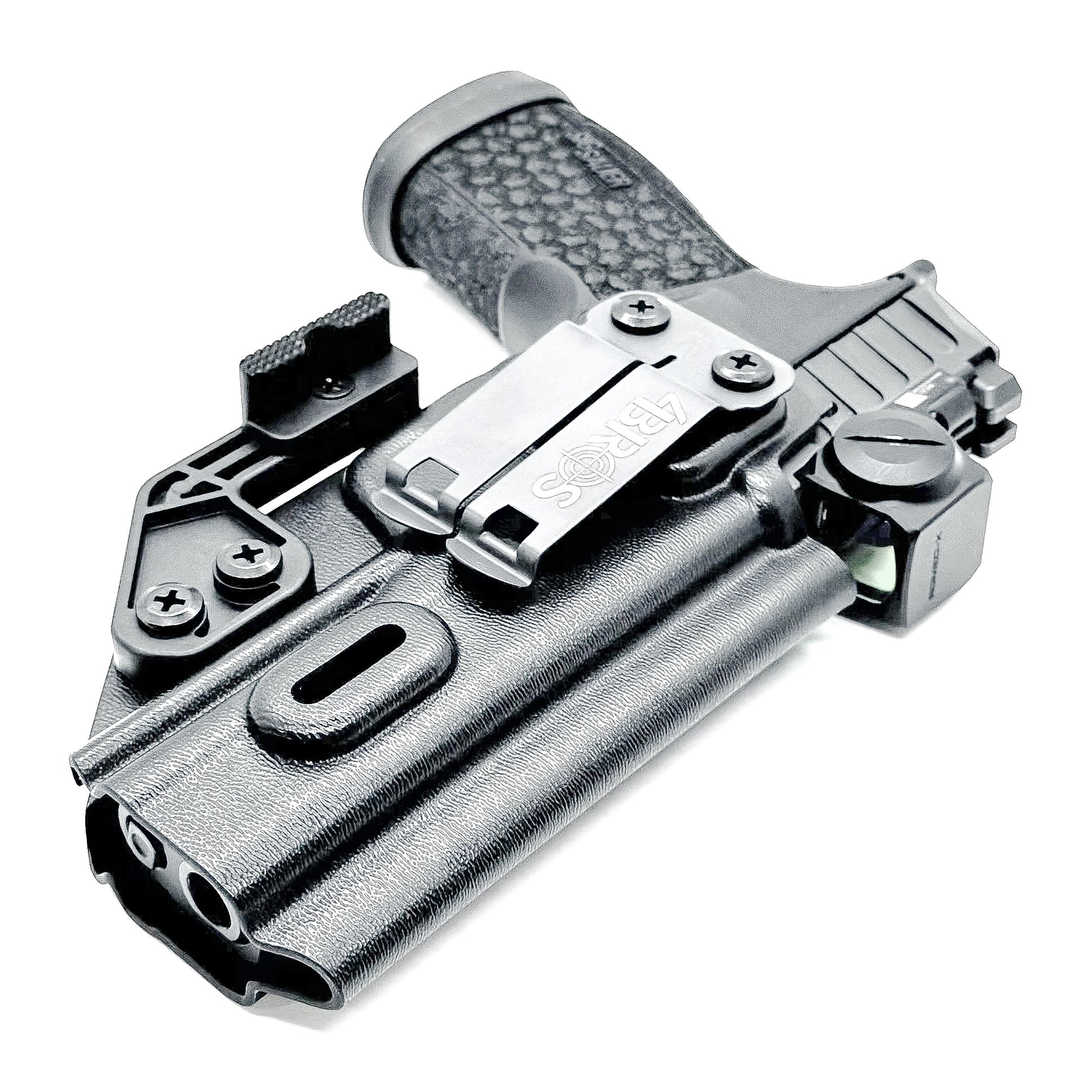 Secure, American-made IWB holster for Sig Sauer P365-FUSE. Designed for comfort, concealment, and real-world performance.