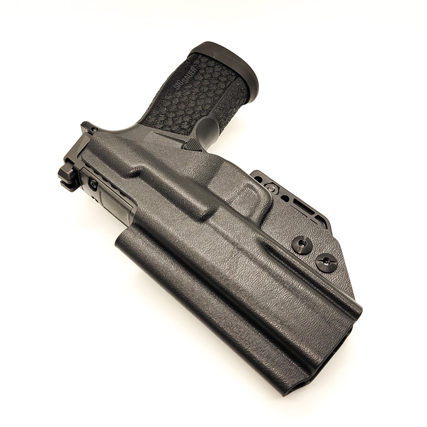 For the 2024 best Inside Waistband IWB AIWB Kydex Holster designed to fit the Sig Sauer P365-FUSE handgun, shop Four Brothers 4BROS Holsters. Full sweat guard, adjustable retention. Open muzzle for threaded barrel and cleared for red dot sights. P 365 FUSE Pistol Holsters 4Bros Four Brother Made in the USA