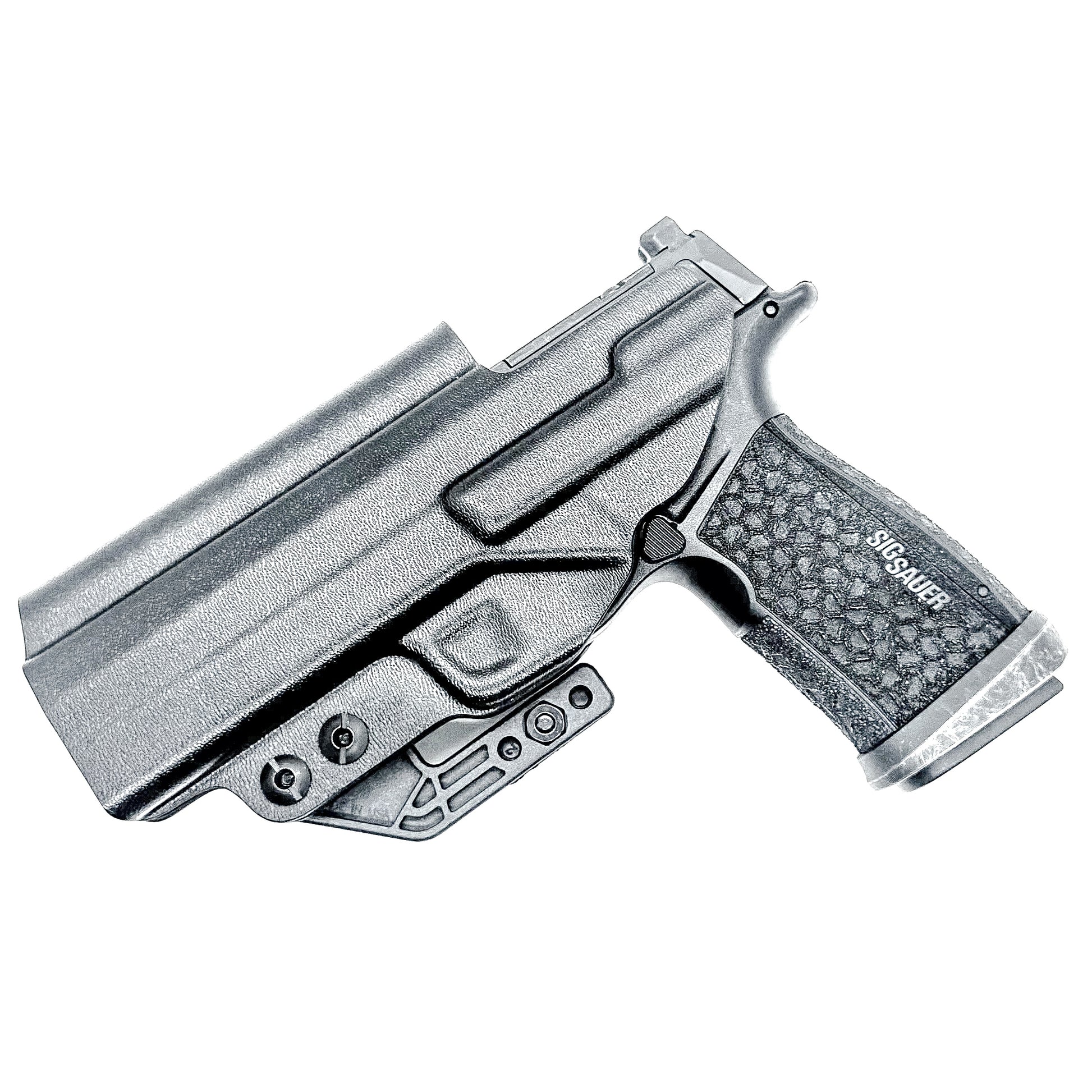 Secure, American-made IWB holster for Sig Sauer P365-FUSE. Designed for comfort, concealment, and real-world performance.