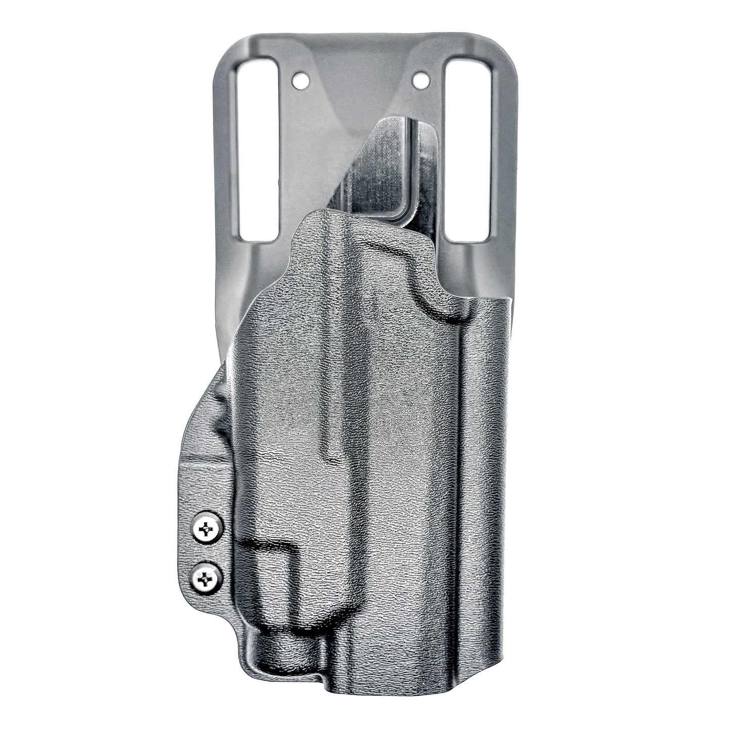 Four Brothers Duty & competition holster for Sig P365-FUSE with TLR-7 HL-X and Icarus grip. Light-based retention, optic ready, rugged design, USA made.