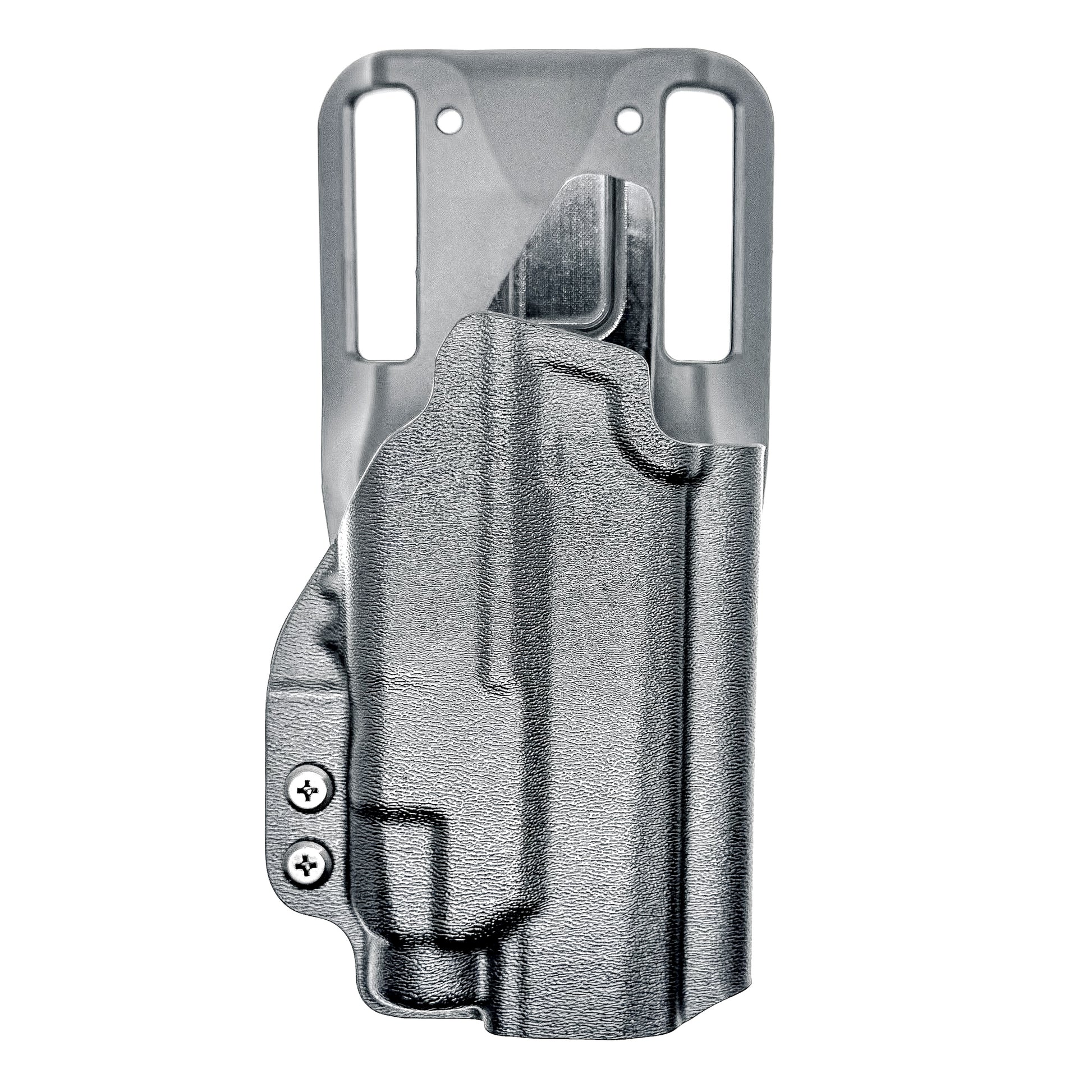 Four Brothers Duty & competition holster for Sig P365-FUSE with TLR-7 HL-X and Icarus grip. Light-based retention, optic ready, rugged design, USA made.