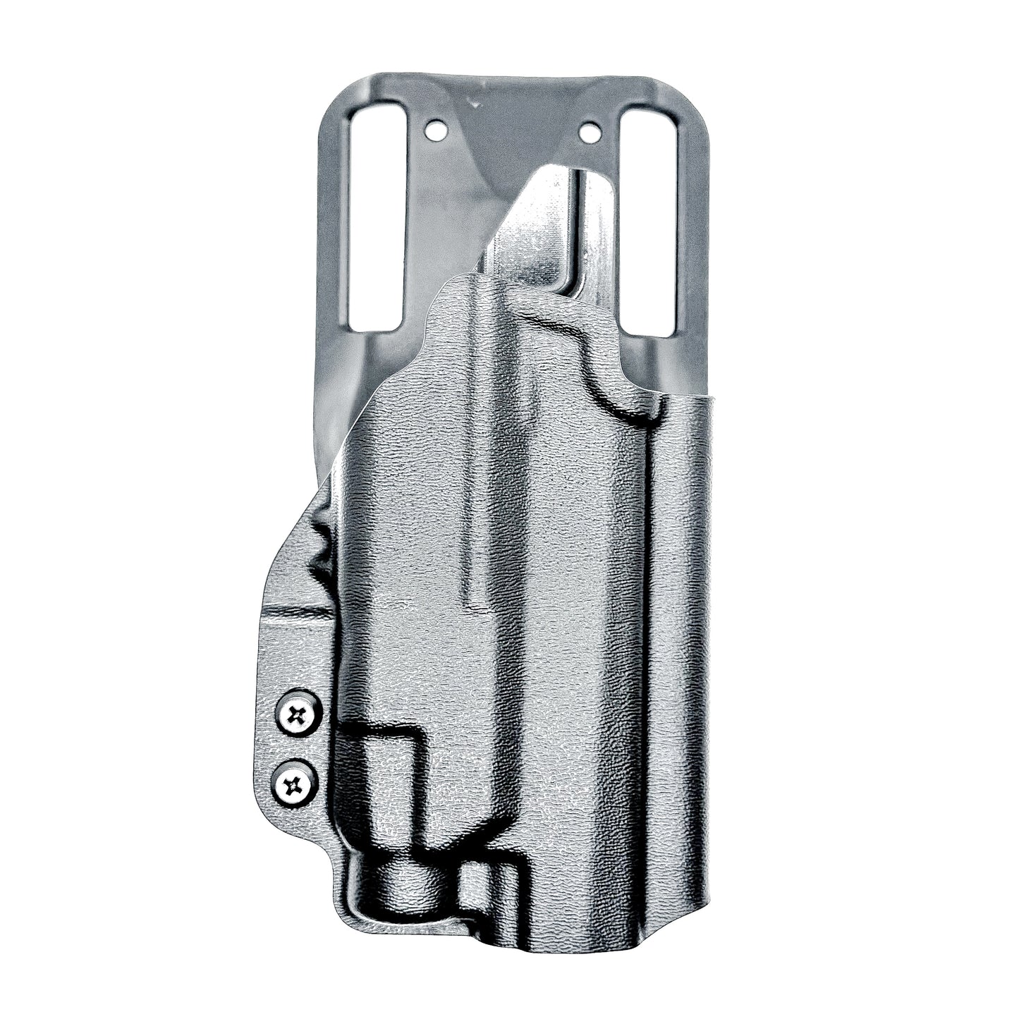 Four Brothers Duty & competition holster for Sig P365-FUSE with TLR-7 HL-X and Icarus grip. Light-based retention, optic ready, rugged design, USA made.