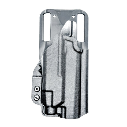 Four Brothers Duty & competition holster for Sig P365-FUSE with TLR-7 HL-X and Icarus grip. Light-based retention, optic ready, rugged design, USA made.