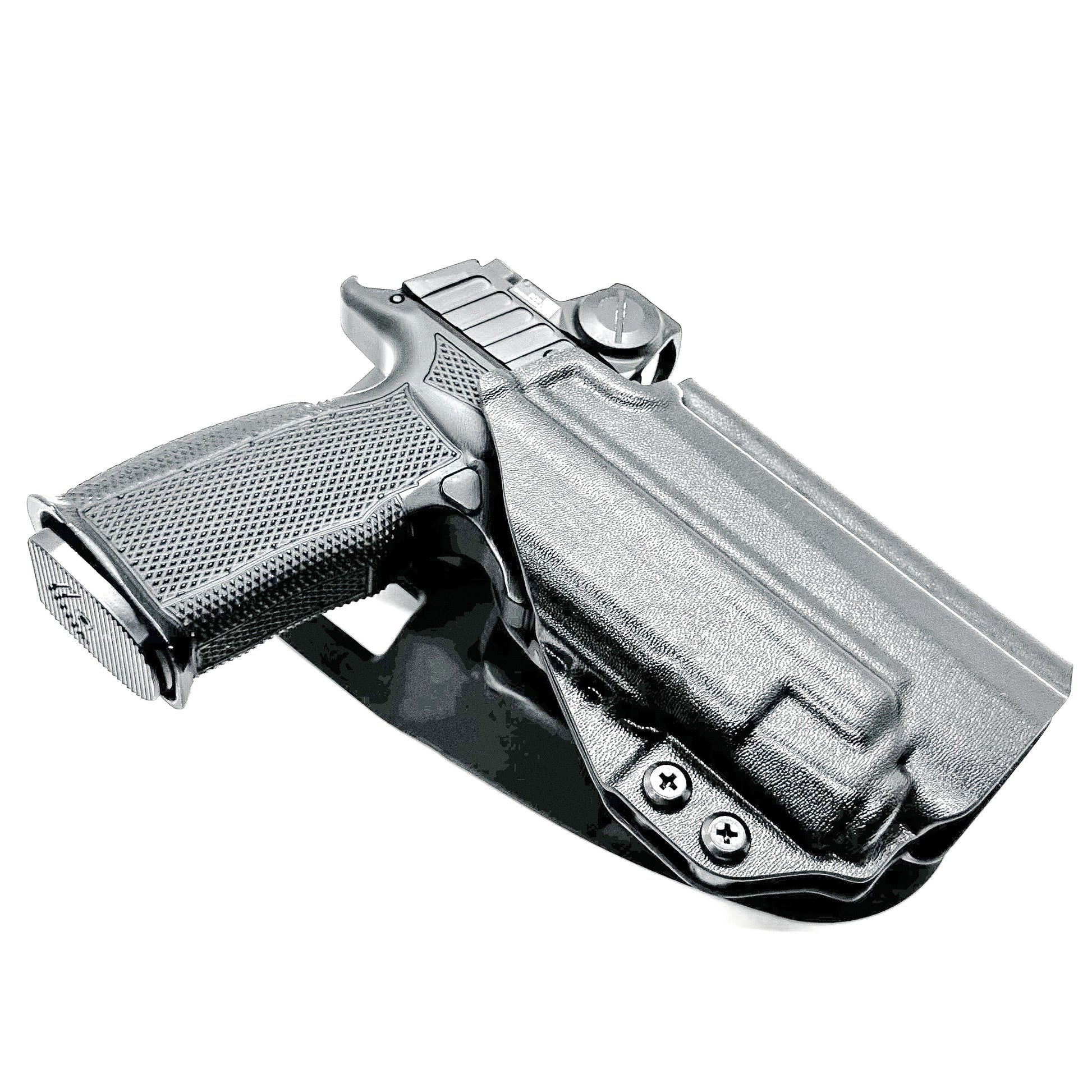 Sig Sauer P365-FUSE & Icarus Precision A.C.E. Module & TLR-7 X Duty & Competition Holster in black with Duty Drop Attachment.