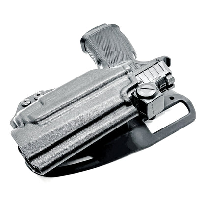 Sig Sauer P365-FUSE & Icarus Precision A.C.E. Module & TLR-7 X Duty & Competition Holster in black with Duty Drop Attachment.