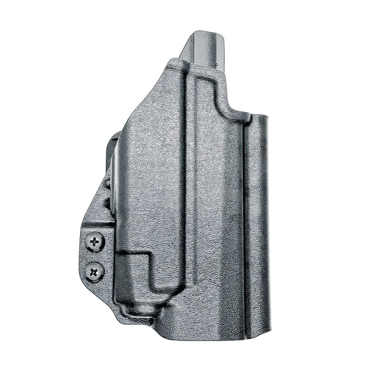 OWB Holster for the Sig Sauer P365-FUSE & Icarus Precision A.C.E. Module & TLR-7 X in black with the 4BROS 1.5" Belt Slide attachment.