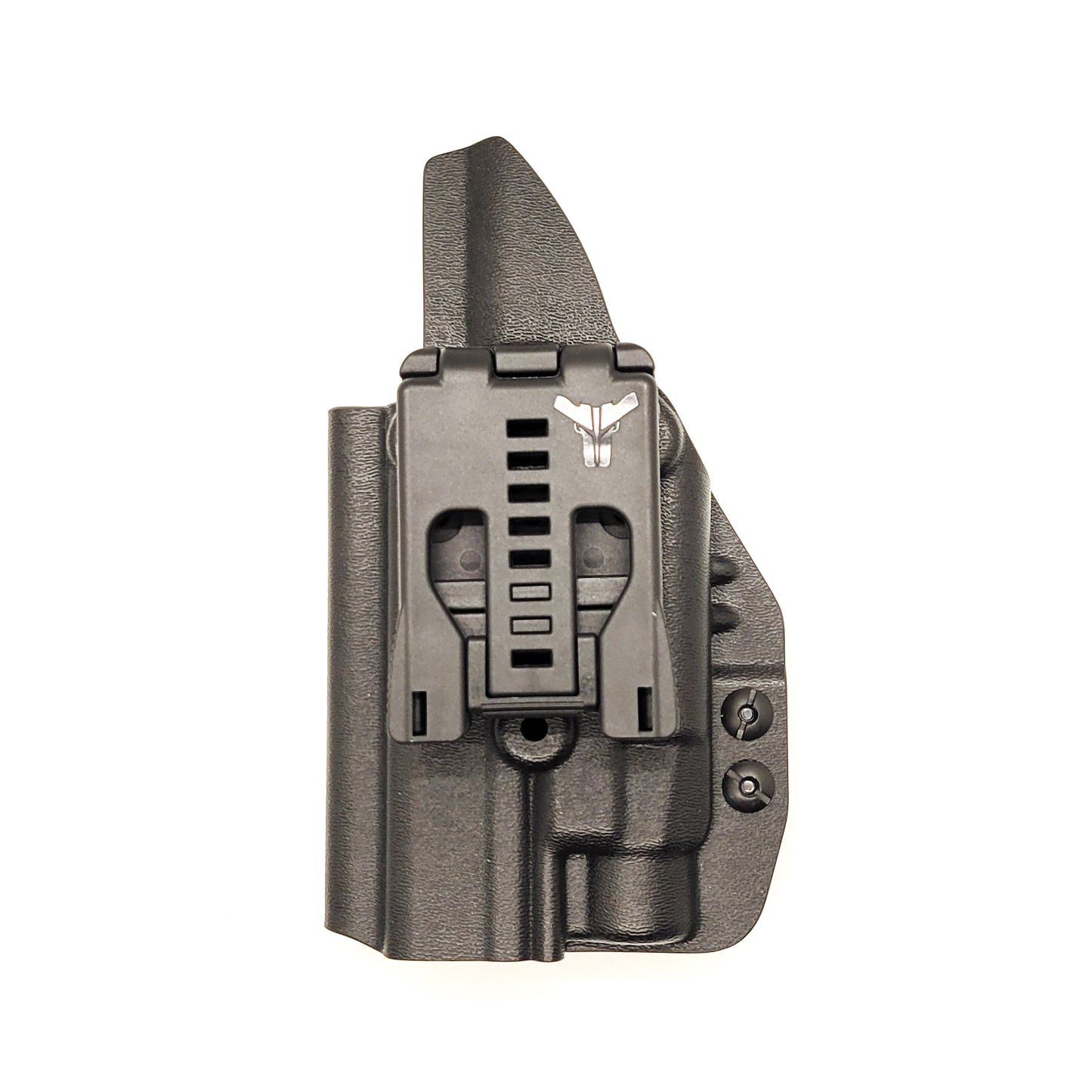 For the best Outside Waistband OWB Kydex Holster designed to fit the Sig Sauer P365-FUSE with Streamlight TLR-7 HL-X, TLR-7A & TLR-7X, shop Four Brothers 4BROS Holsters. Full sweat guard, adjustable retention, reduced printing. Made in the USA. Open muzzle for threaded barrels, cut for red dot sights. P 365 FUSE TLR-7