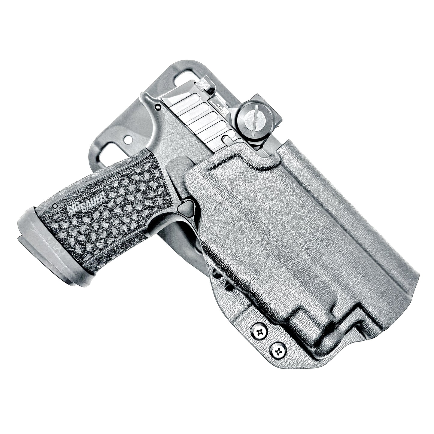 Duty and Competition Holster for the P365-FUSE & TLR-7 Sub in black with Blade-Tech Duty Drop attachment.