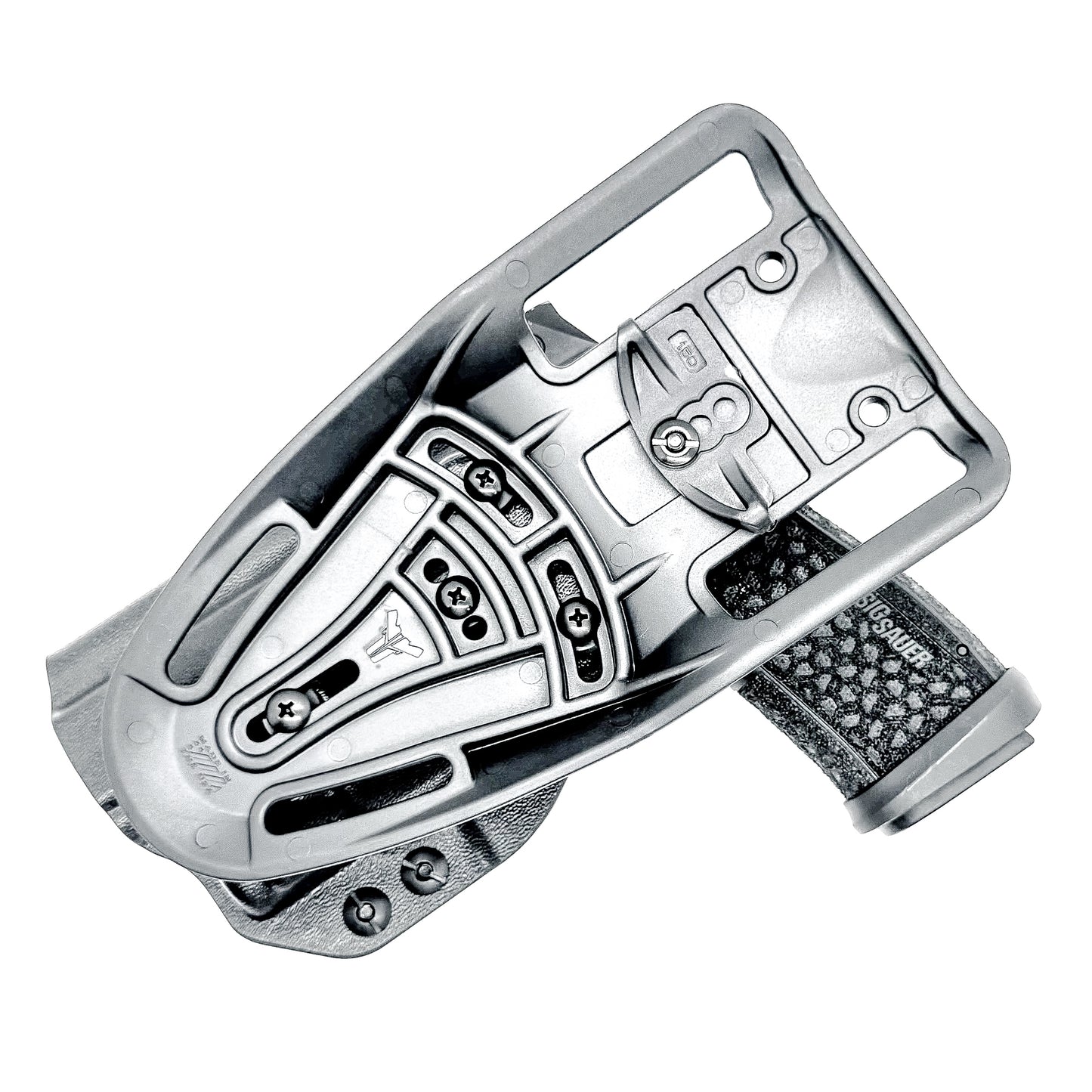 Duty and Competition Holster for the P365-FUSE & TLR-7 Sub in black with Blade-Tech Duty Drop attachment.