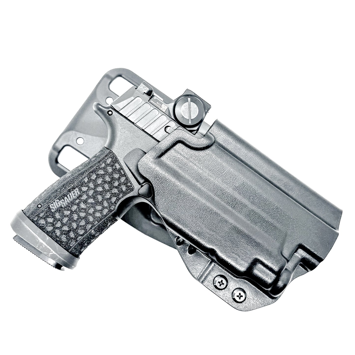 Duty and Competition Holster for the P365-FUSE & TLR-7 Sub in black with Blade-Tech Duty Drop attachment.