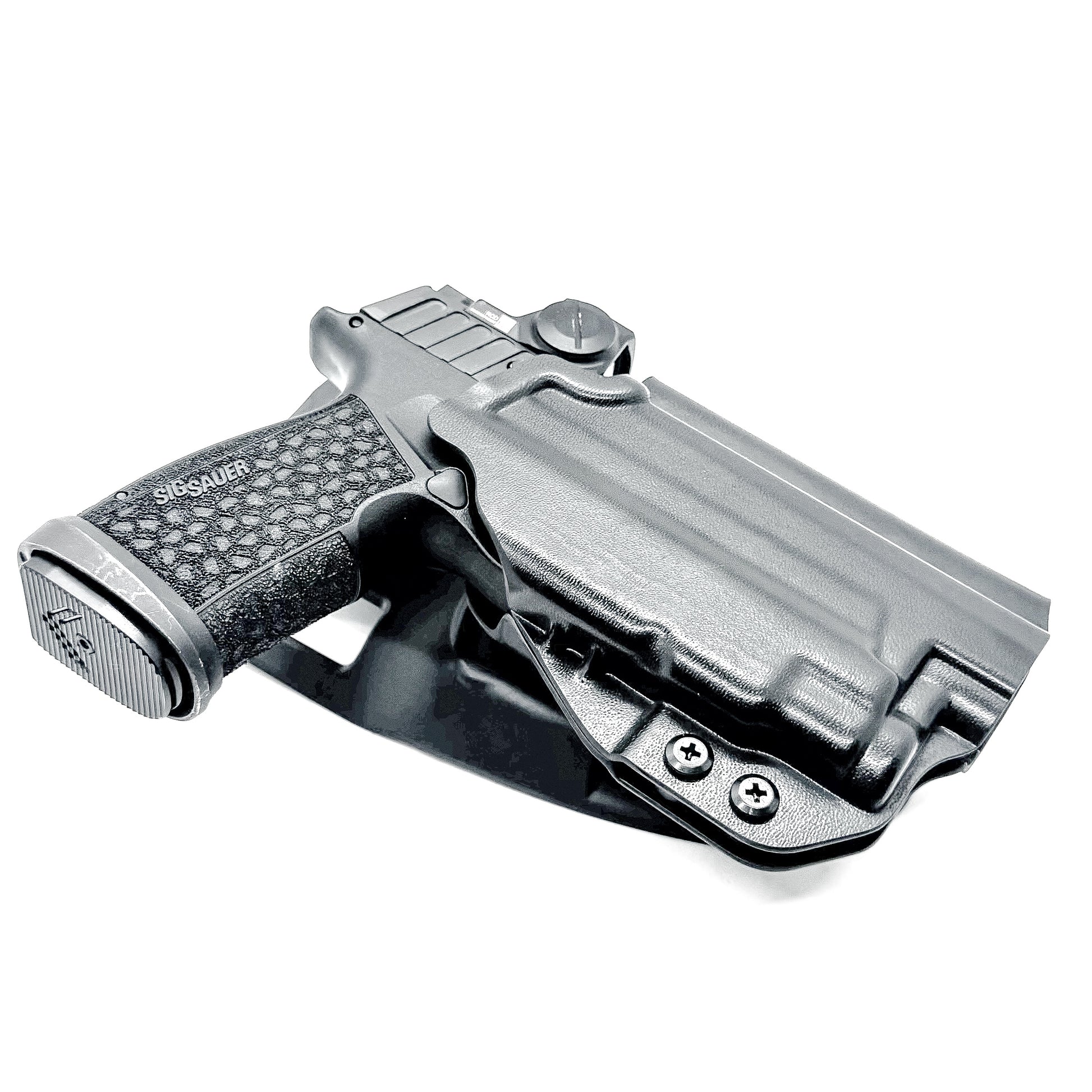 Duty and Competition Holster for the P365-FUSE & TLR-7 Sub in black with Blade-Tech Duty Drop attachment.
