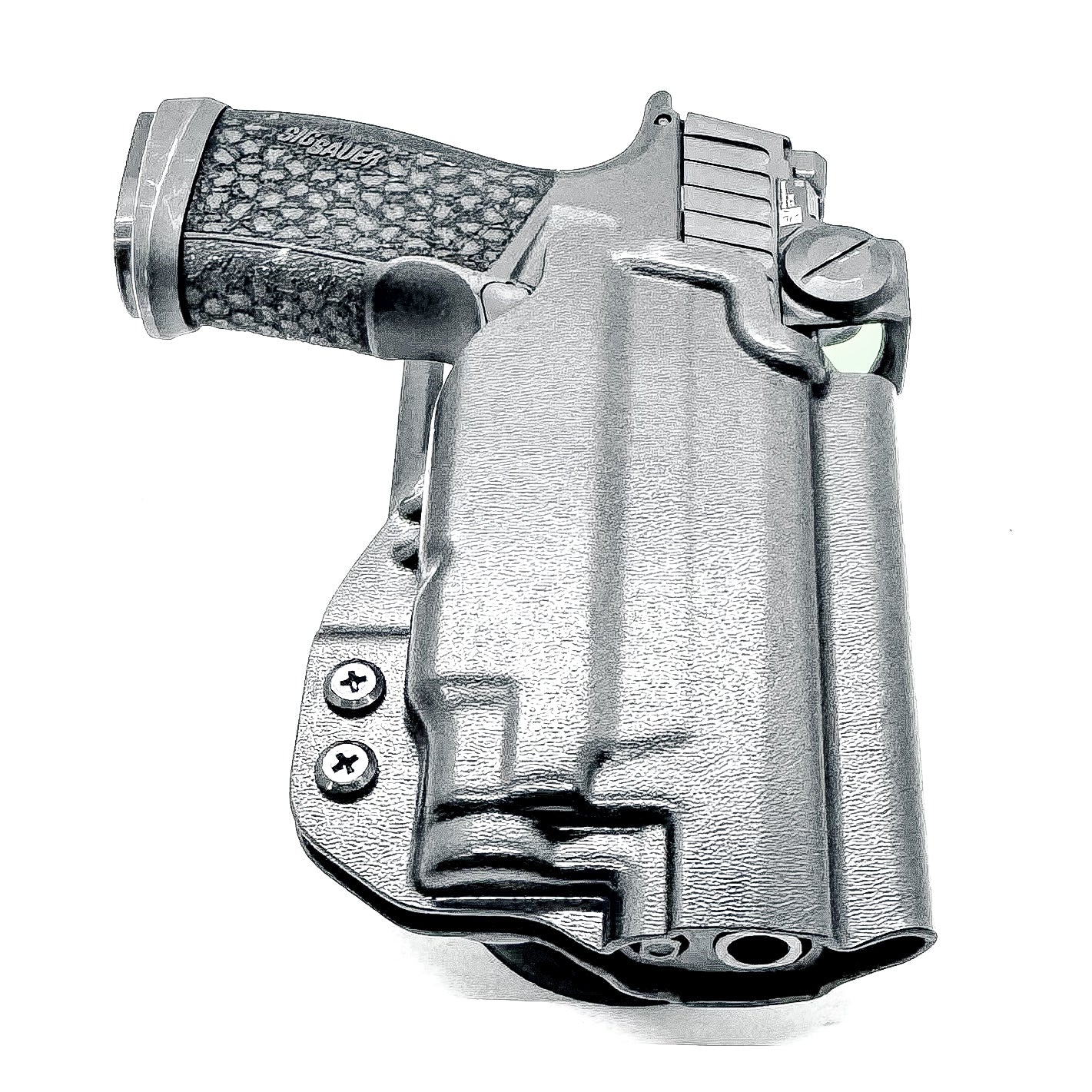 Duty and Competition Holster for the P365-FUSE & TLR-7 Sub in black with Blade-Tech Duty Drop attachment.