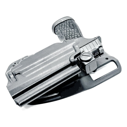 Duty and Competition Holster for the P365-FUSE & TLR-7 Sub in black with Blade-Tech Duty Drop attachment.
