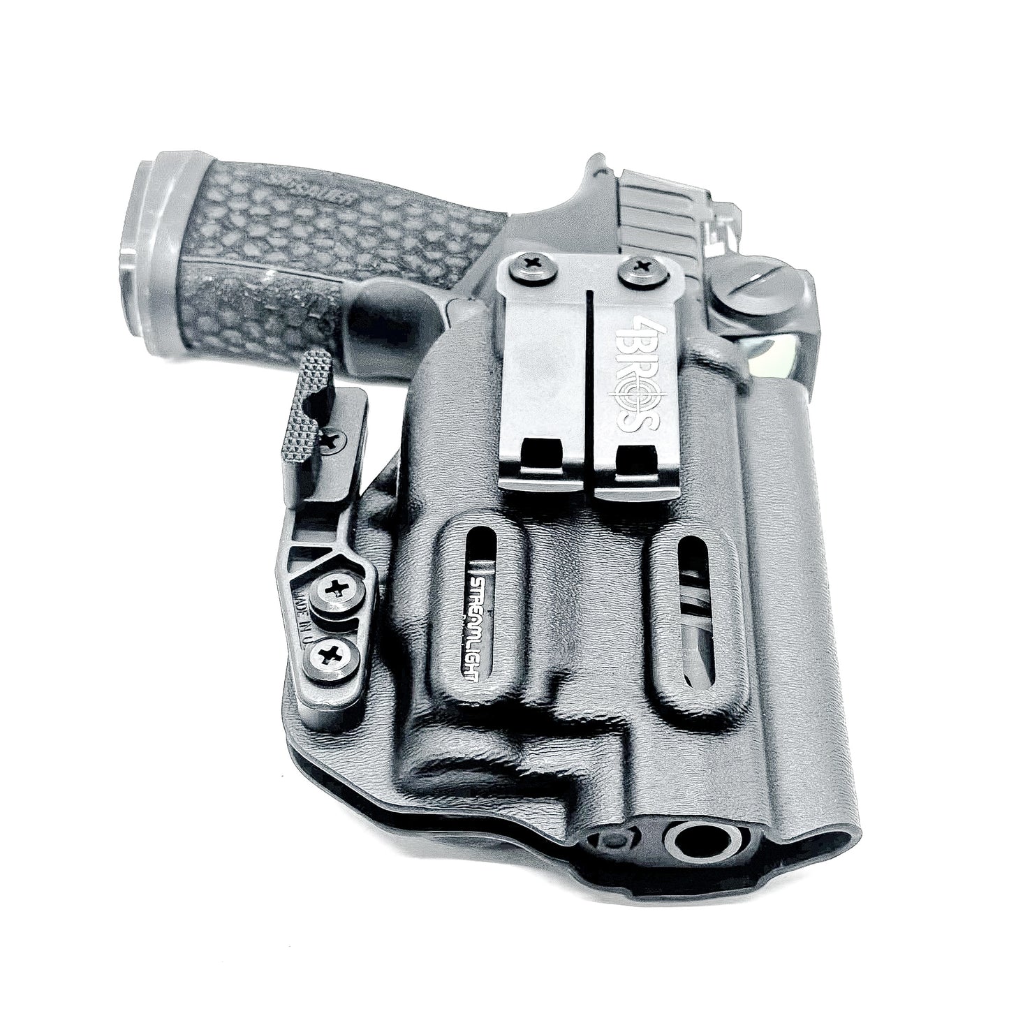 Inside the Waistband IWB Holster for the P365-FUSE & TLR-7 Sub in black with DCC Monoblock & Modwing