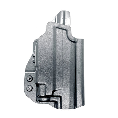 Outside Waistband OWB Holster for the P365-FUSE & TLR-7 Sub in black with 4BROS 1.5" Belt Slide.