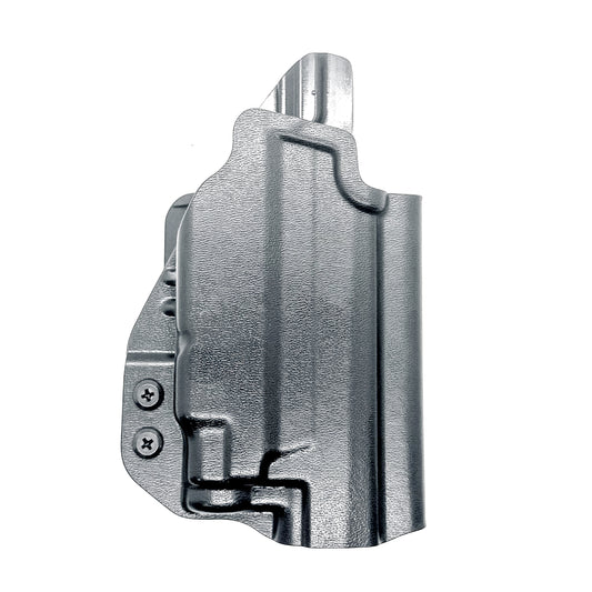 Outside Waistband OWB Holster for the P365-FUSE & TLR-7 Sub in black with 4BROS 1.5" Belt Slide.