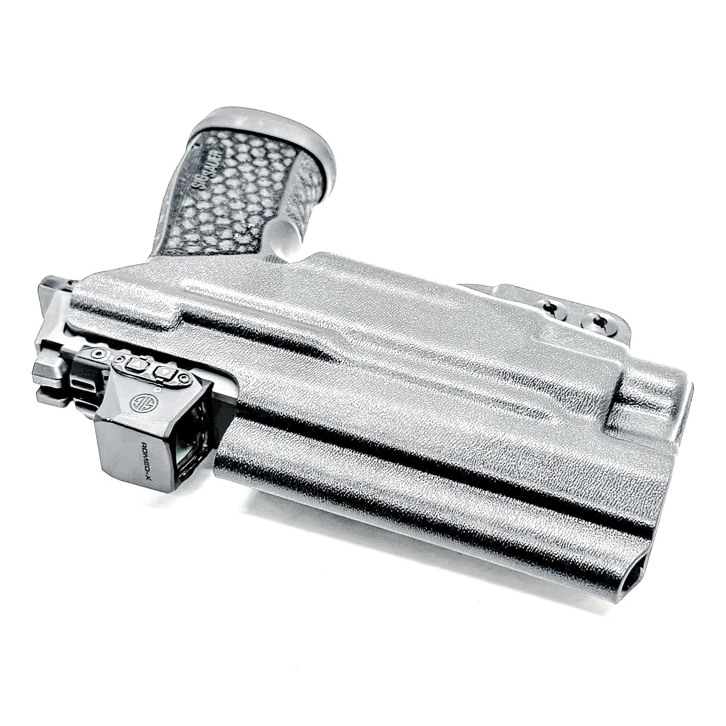 Black Inside Waistband IWB Holster for the Sig Sauer P365-FUSE with the Streamlight TLR-7X, TLR-7 A, or TLR-7 HL-X from Four Brothers 4BROS Holsters.