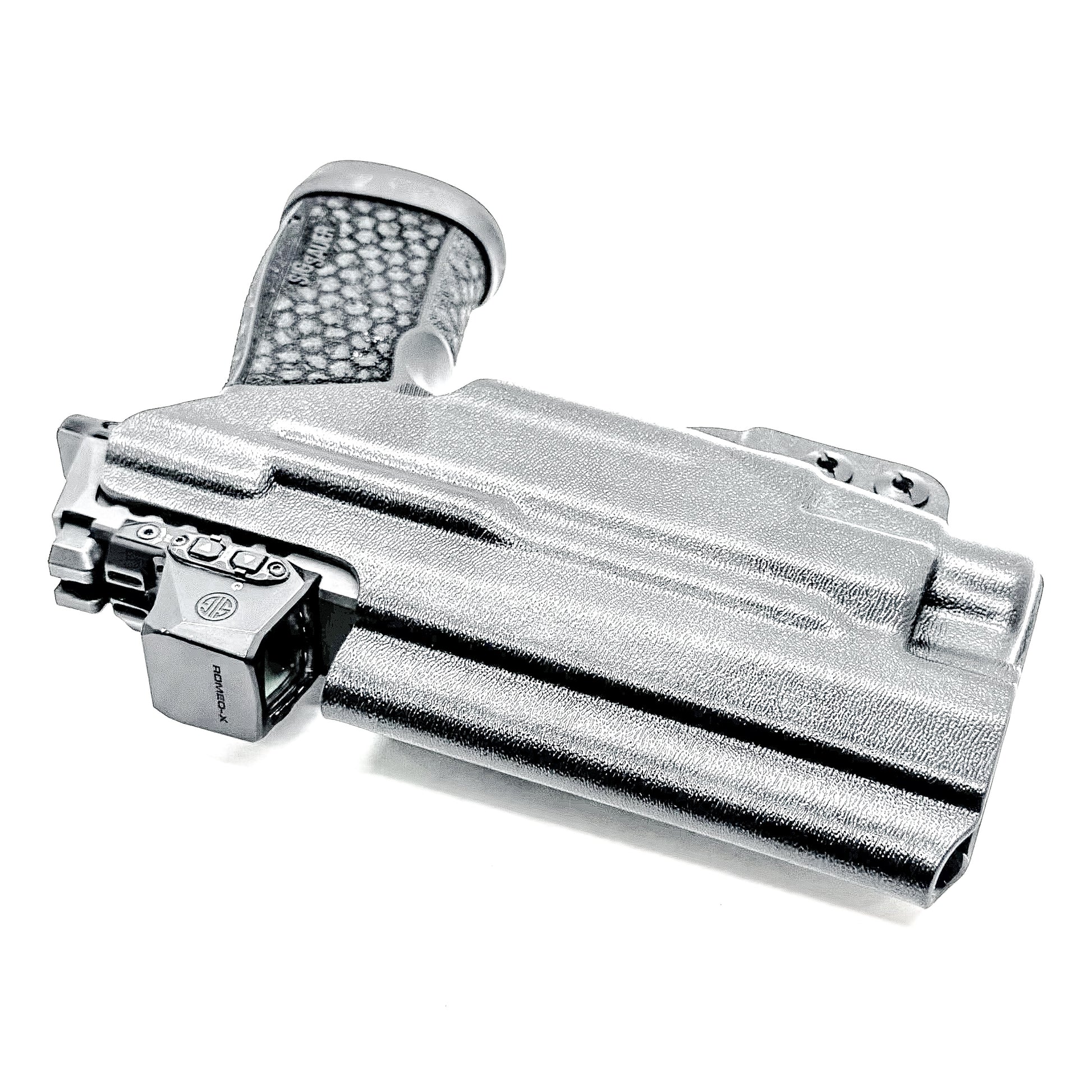 Black Inside Waistband IWB Holster for the Sig Sauer P365-FUSE with the Streamlight TLR-7X, TLR-7 A, or TLR-7 HL-X from Four Brothers 4BROS Holsters.