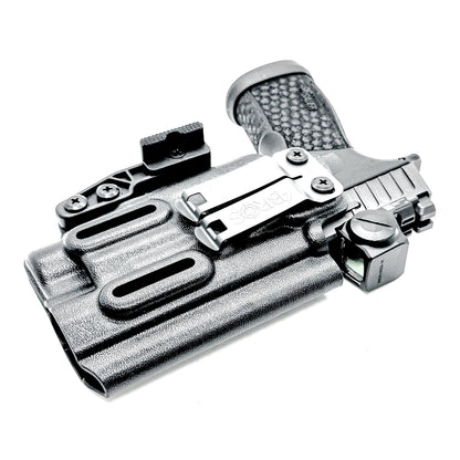 Black Inside Waistband IWB Holster for the Sig Sauer P365-FUSE with the Streamlight TLR-7X, TLR-7 A, or TLR-7 HL-X from Four Brothers 4BROS Holsters.