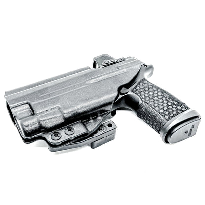 Black Inside Waistband IWB Holster for the Sig Sauer P365-FUSE with the Streamlight TLR-7X, TLR-7 A, or TLR-7 HL-X from Four Brothers 4BROS Holsters.