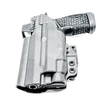 Black Inside Waistband IWB Holster for the Sig Sauer P365-FUSE with the Streamlight TLR-7X, TLR-7 A, or TLR-7 HL-X from Four Brothers 4BROS Holsters.