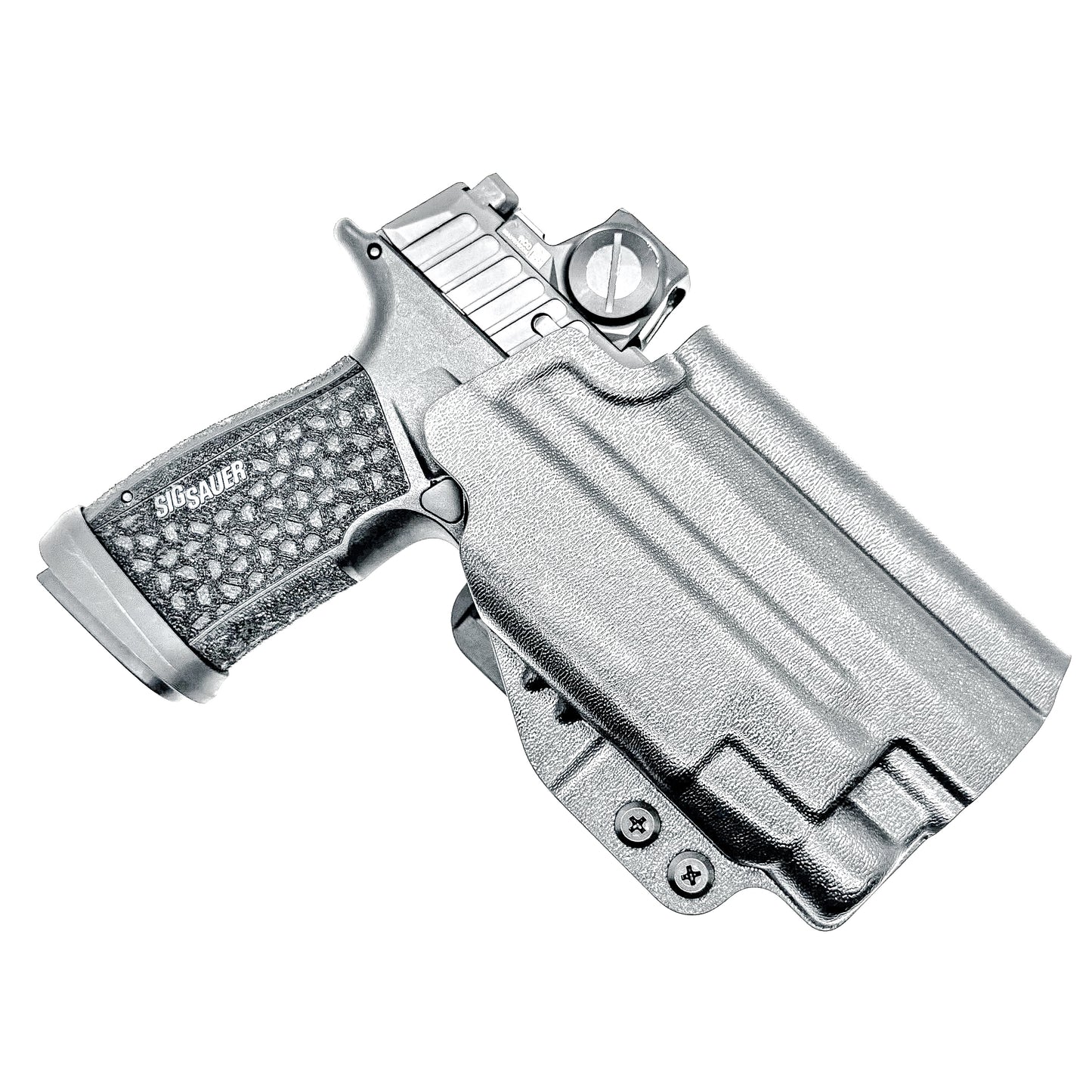 Black Outside Waistband OWB Holster for the Sig Sauer P365-FUSE with the Streamlight TLR-7X, TLR-7 A, or TLR-7 HL-X from Four Brothers 4BROS Holsters.