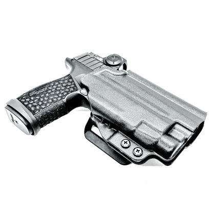 Black Outside Waistband OWB Holster for the Sig Sauer P365-FUSE with the Streamlight TLR-7X, TLR-7 A, or TLR-7 HL-X from Four Brothers 4BROS Holsters.