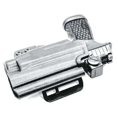 Black Outside Waistband OWB Holster for the Sig Sauer P365-FUSE with the Streamlight TLR-7X, TLR-7 A, or TLR-7 HL-X from Four Brothers 4BROS Holsters.