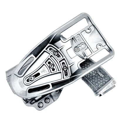 Outside Waistband (OWB) light-duty competition holster for Sig Sauer P365-FUSE with Streamlight 1913 TLR-8 Sub. Light-based retention, optic ready, USA made.