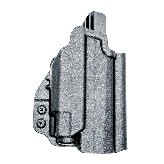 Outside Waistband (OWB) holster for Sig Sauer P365-FUSE with Streamlight 1913 TLR-8 Sub. Light-based retention, optic-ready, durable thermoplastic, Made in USA.