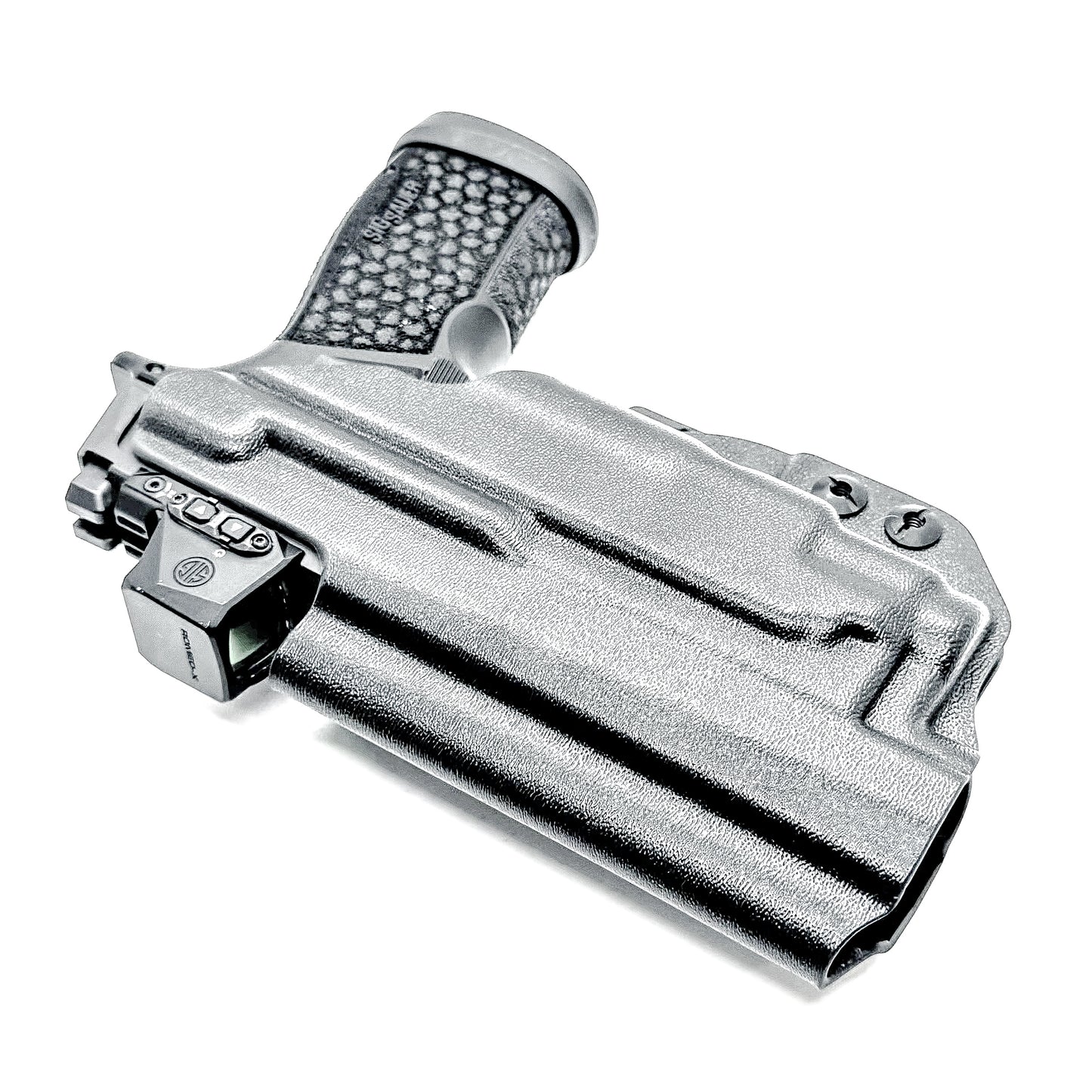 Inside the Waistband IWB Holster for the P365-FUSE & TLR-7 Sub in black with DCC Monoblock & Modwing