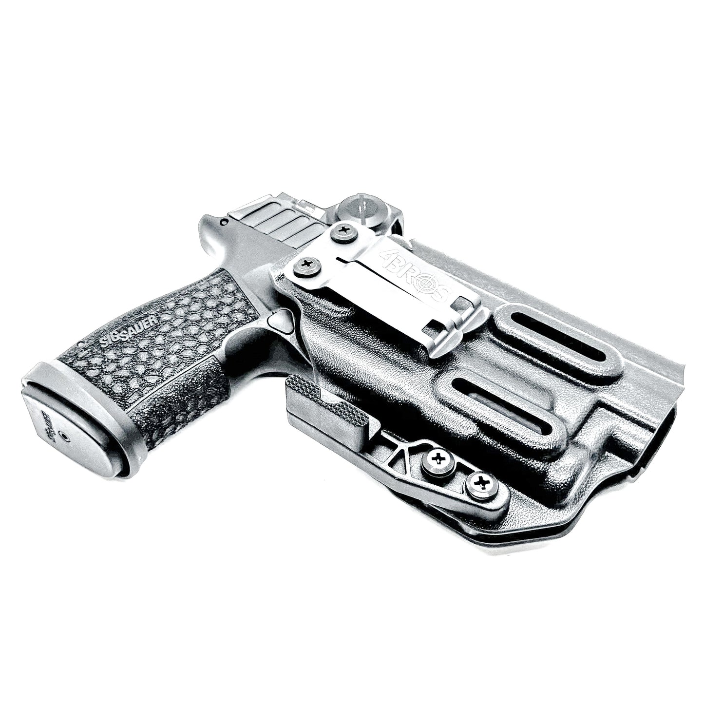 Inside the Waistband IWB Holster for the P365-FUSE & TLR-7 Sub in black with DCC Monoblock & Modwing