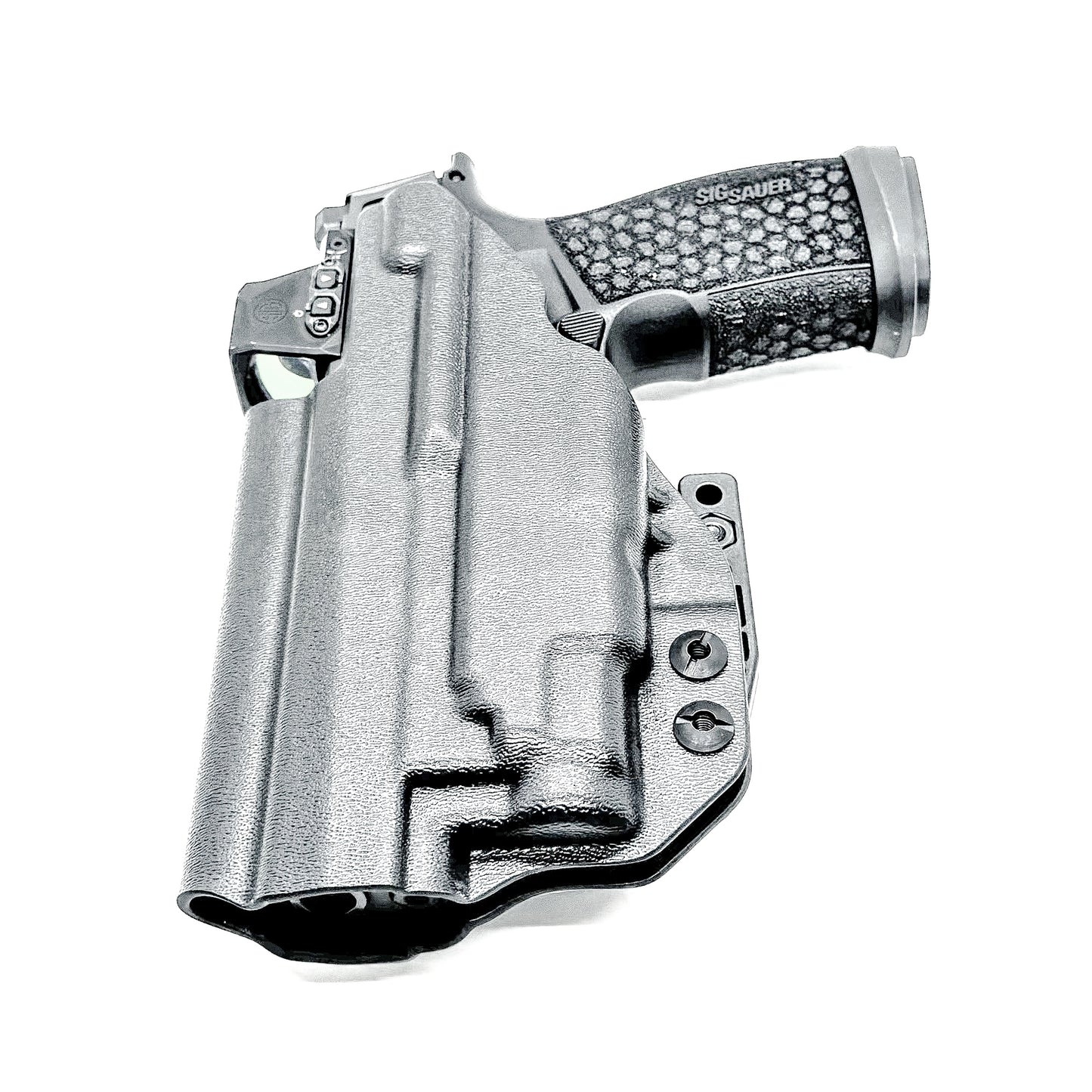 Inside the Waistband IWB Holster for the P365-FUSE & TLR-7 Sub in black with DCC Monoblock & Modwing